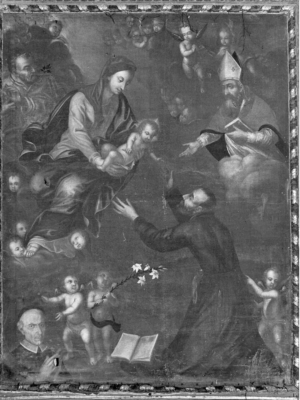 San Gaetano in preghiera (pala d'altare, opera isolata) - ambito lombardo (sec. XVII)