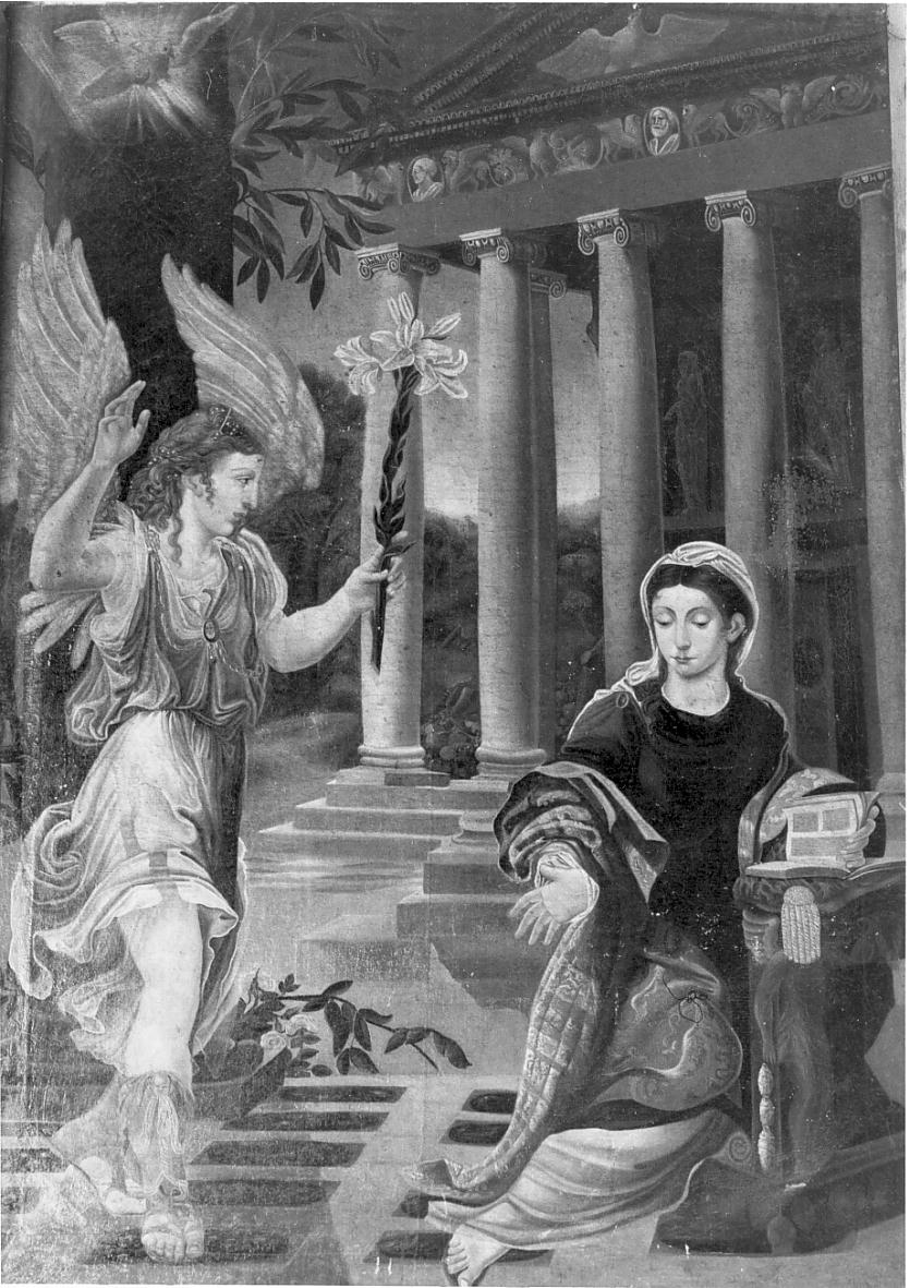 Annunciazione (dipinto, opera isolata) - ambito italiano (ultimo quarto sec. XIX)
