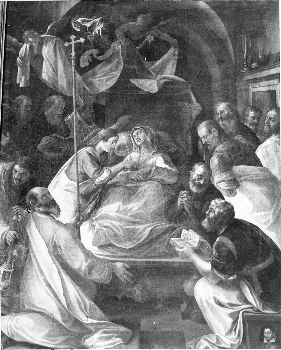transito della Madonna (dipinto, opera isolata) di Borgani Francesco (attribuito) (prima metà sec. XVII)