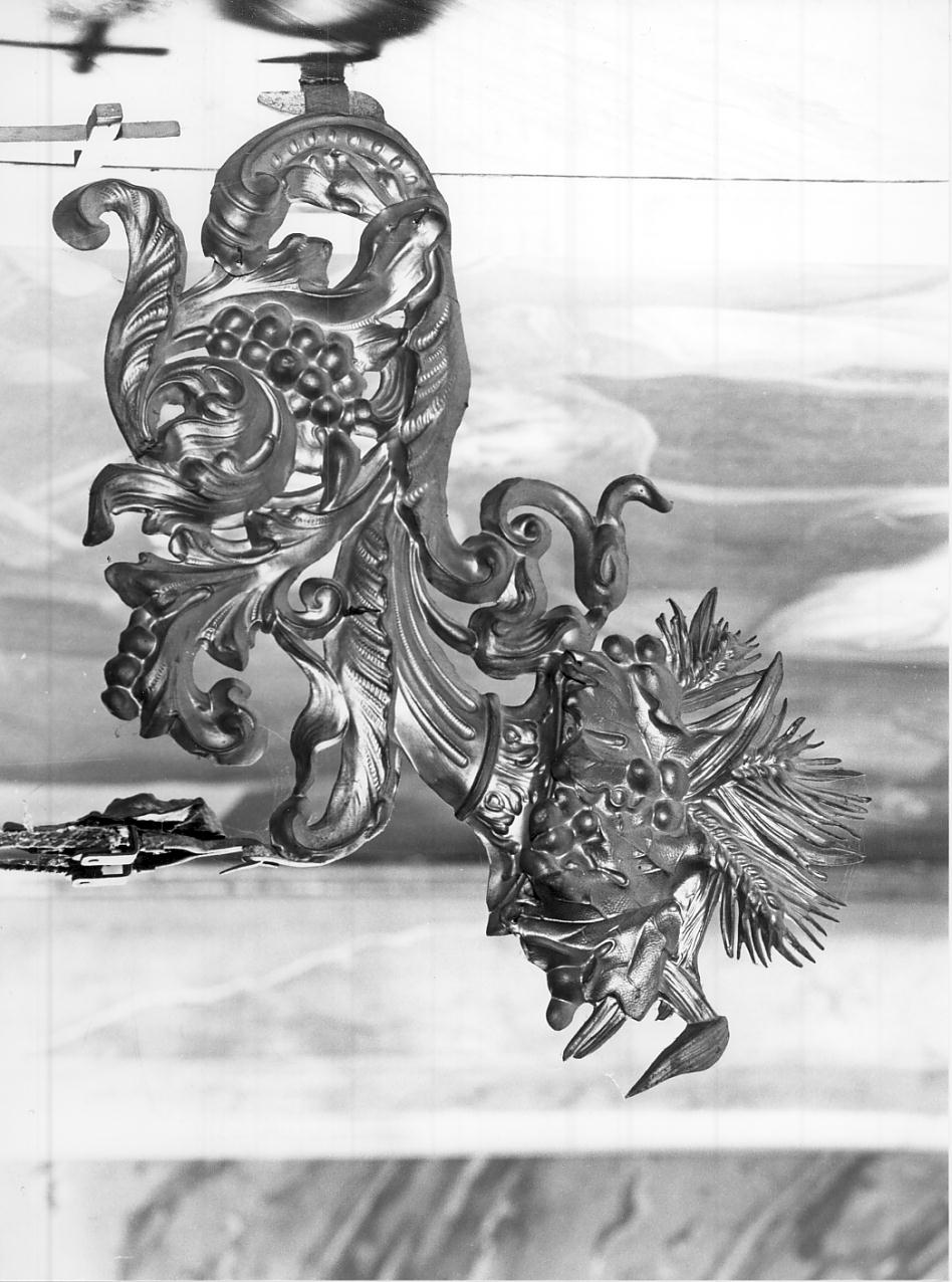 candeliere da parete, coppia - ambito italiano (prima metà sec. XIX)