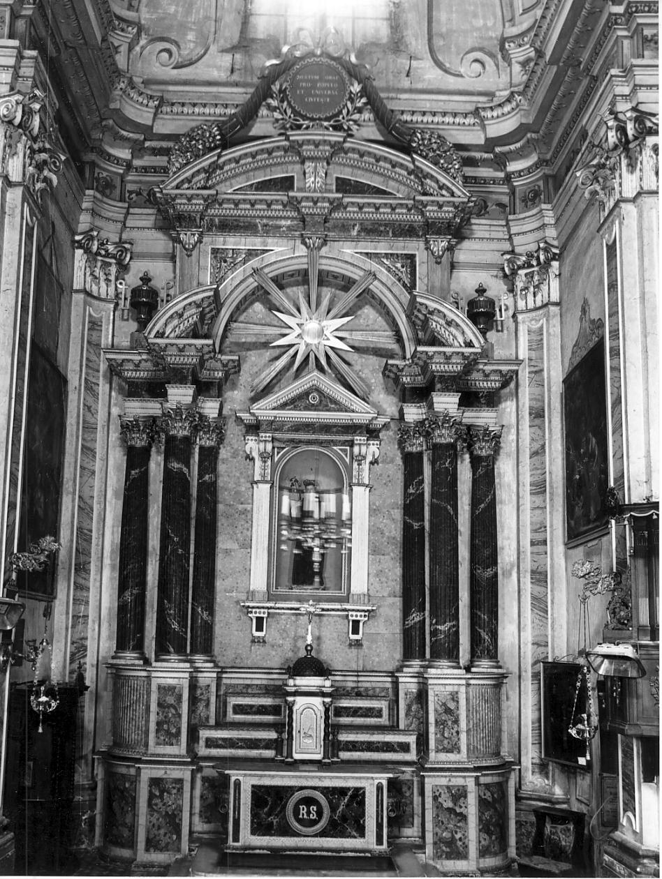 altare, insieme di Bianchi Felice (fine sec. XVIII)