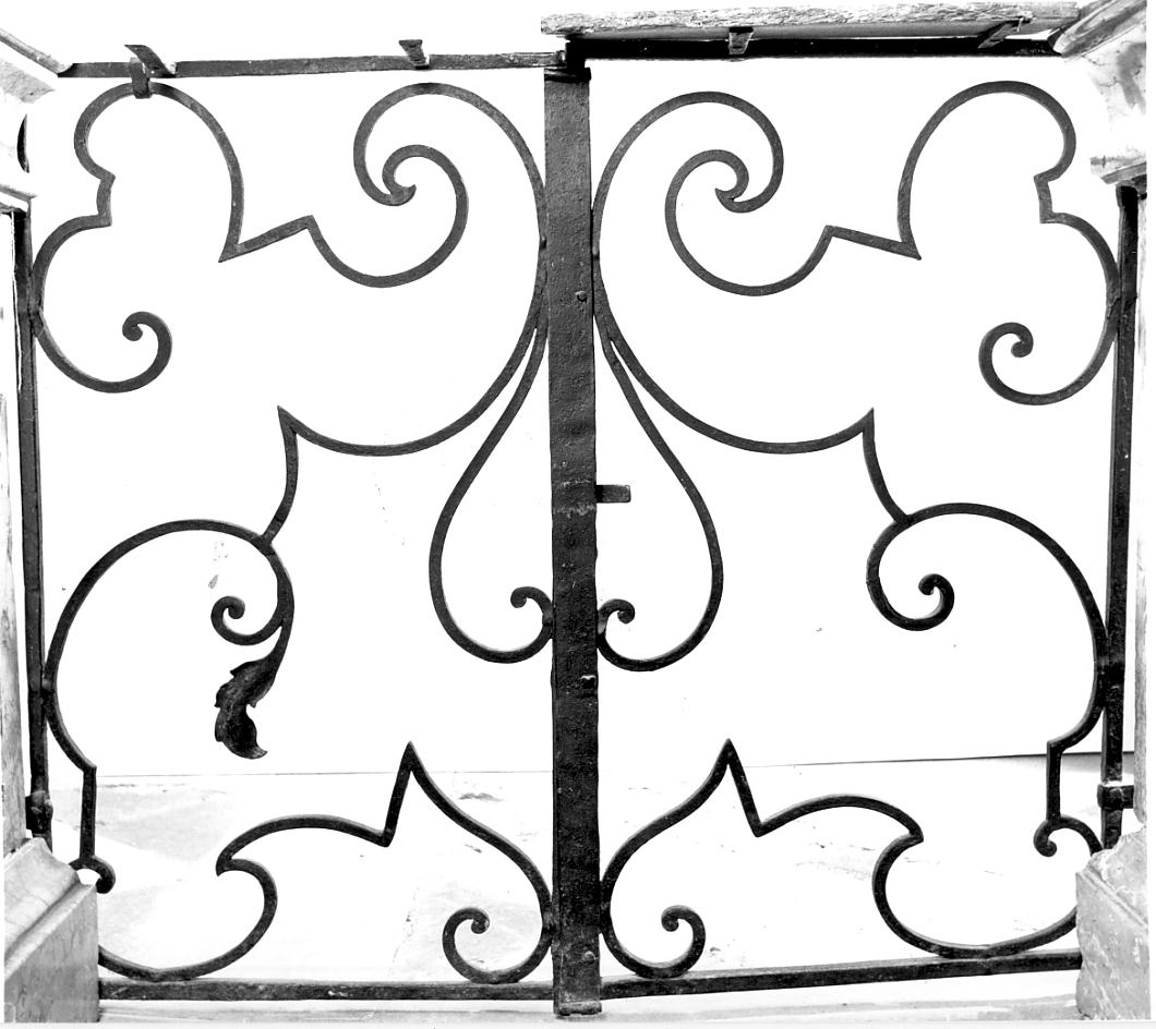 cancello, opera isolata di Agazzi Tommaso (attribuito), Fontana Giacomo (attribuito) (sec. XVIII)
