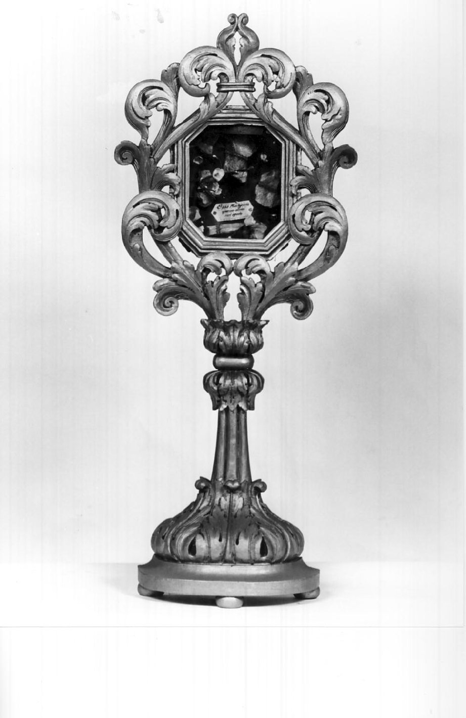 reliquiario, coppia - ambito bresciano (sec. XX)