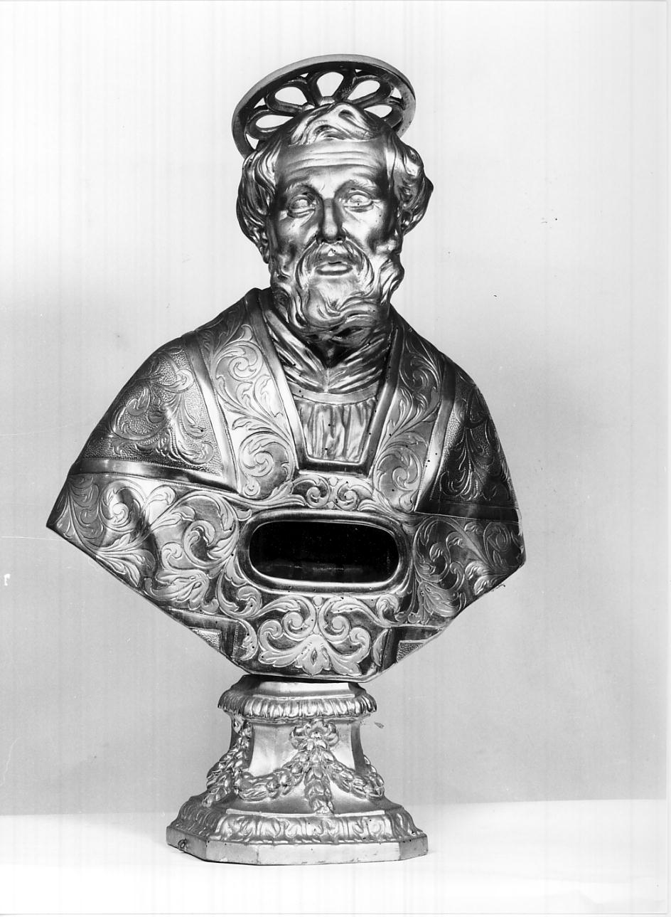 reliquiario, opera isolata - ambito romano (sec. XVII)