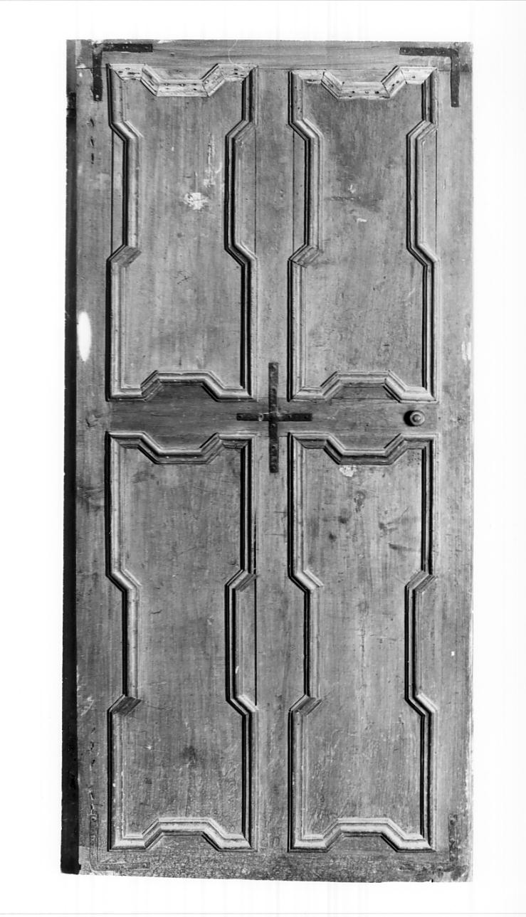 porta, opera isolata - ambito mantovano (sec. XVIII)