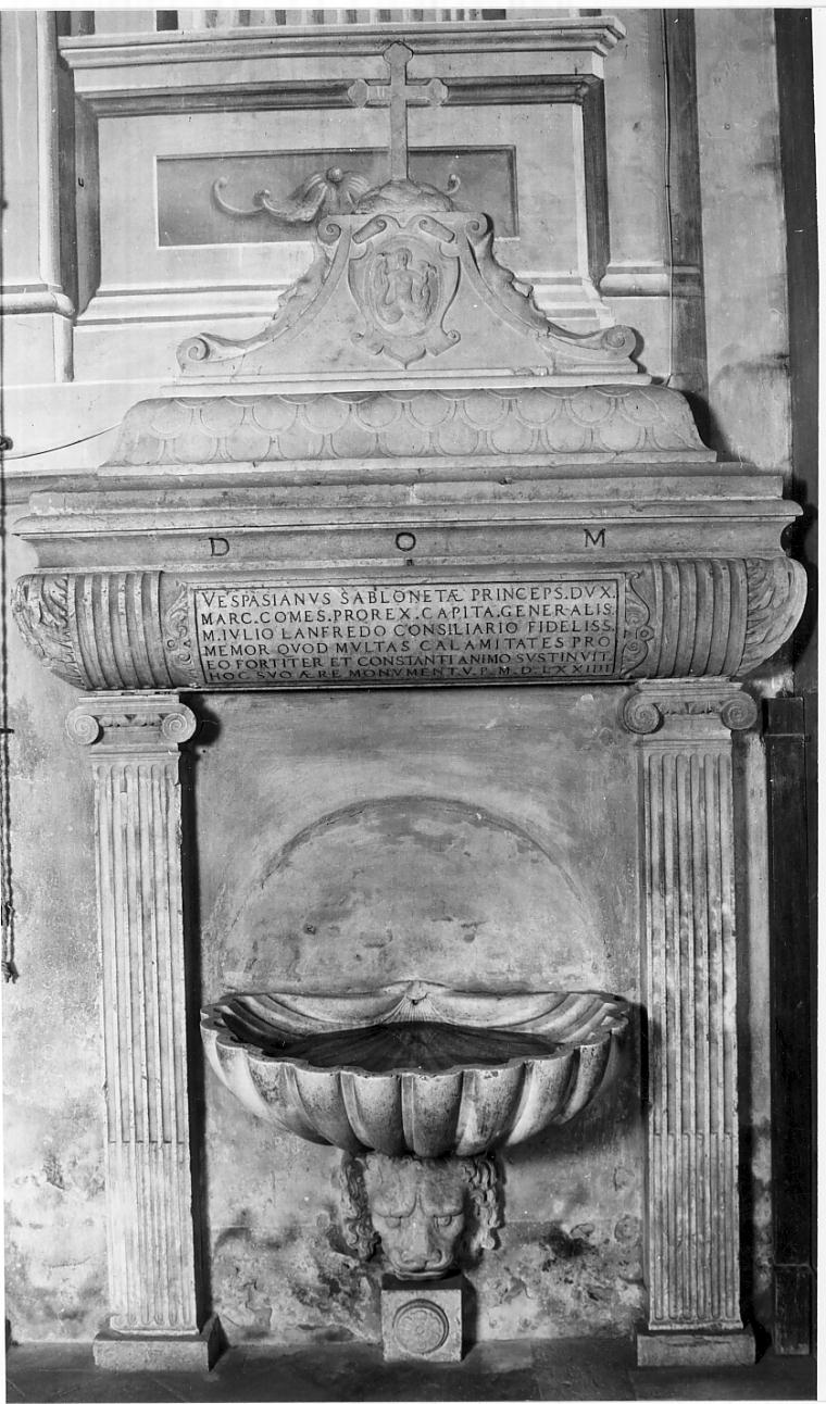 urna cineraria, opera isolata - ambito italiano (sec. XVI)