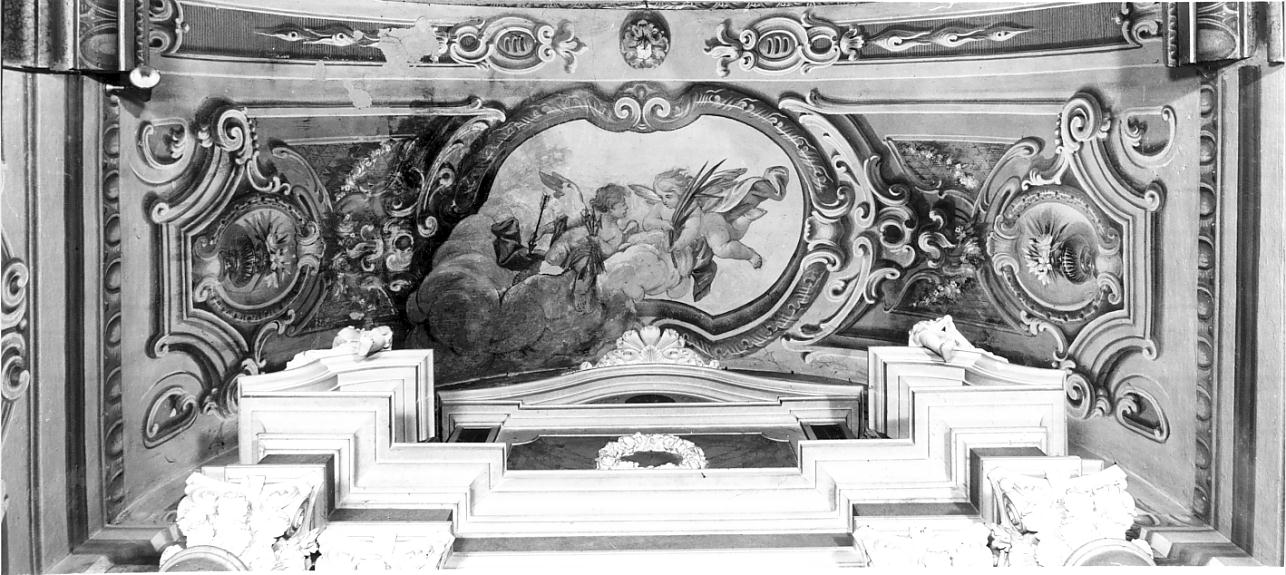 decorazione pittorica, elemento d'insieme di Bresciani Antonio (attribuito), Ghidetti Gaetano (attribuito) (sec. XVIII)