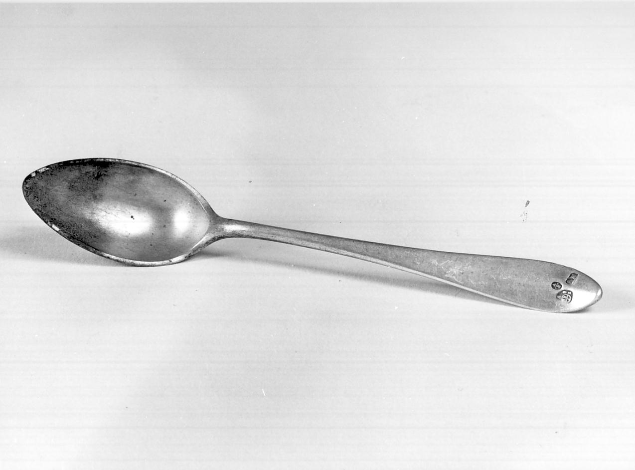 cucchiaio, opera isolata - ambito viennese (primo quarto sec. XIX)