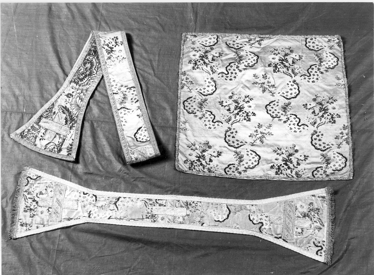 parato, elemento d'insieme - manifattura italiana (sec. XVIII, sec. XIX)