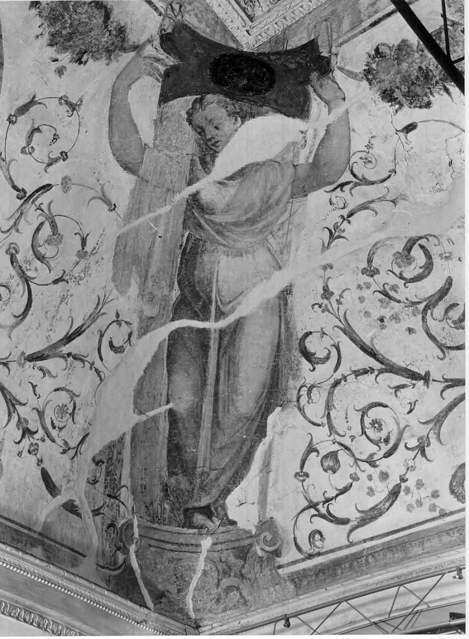 quattro stagioni (dipinto, elemento d'insieme) di Pesenti Pietro Martire detto Sabbioneta (attribuito) (fine sec. XVI)