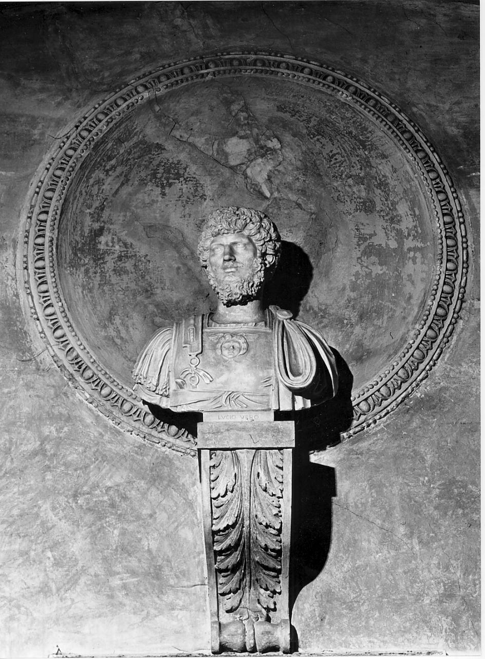 busto di Lucio Vero (scultura, opera isolata) - ambito italiano (sec. XVIII)