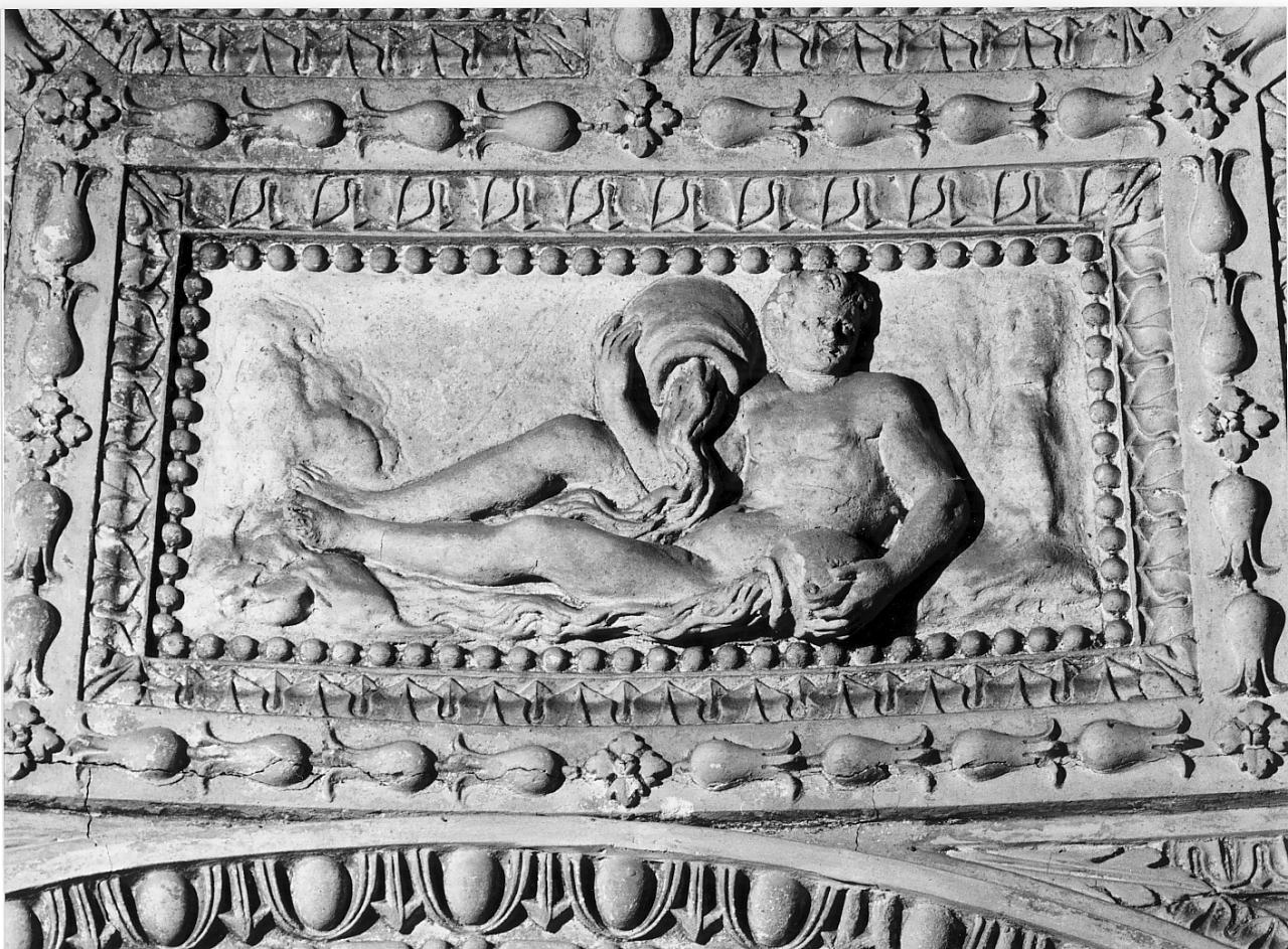 allegorie dei fiumi (scultura, serie) di Conti Bartolomeo (attribuito) (sec. XVI)