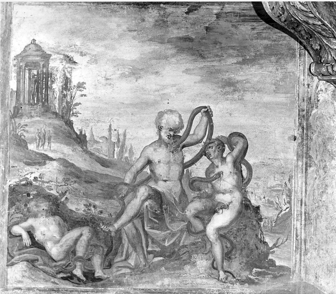 Laocoonte (dipinto, elemento d'insieme) di Urbino Carlo (attribuito) (seconda metà sec. XVI)
