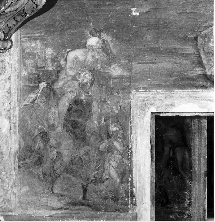 Enea e Anchise (dipinto, elemento d'insieme) di Urbino Carlo (attribuito) (seconda metà sec. XVI)