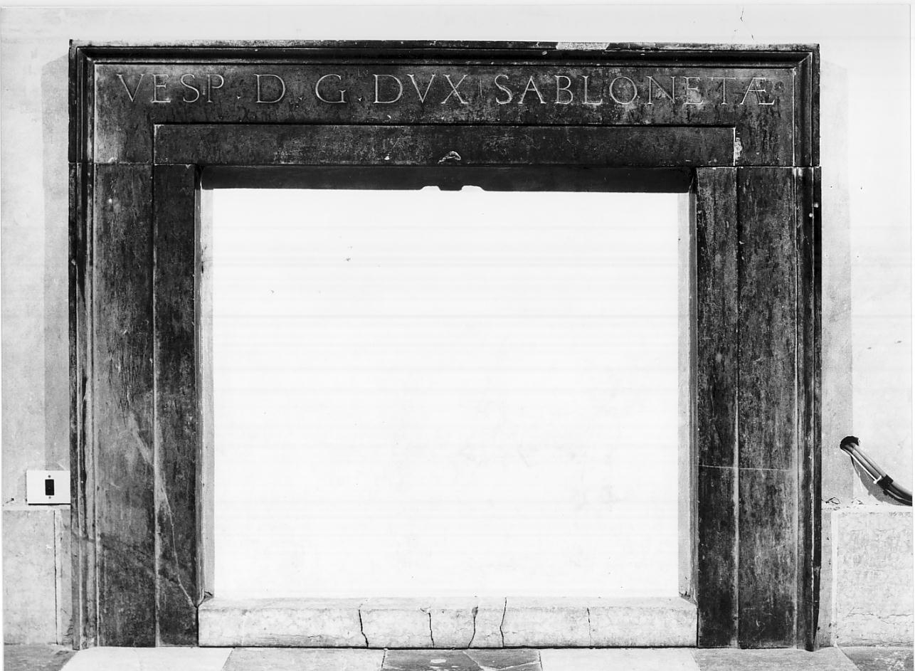 cornice, opera isolata - ambito lombardo (sec. XVI)