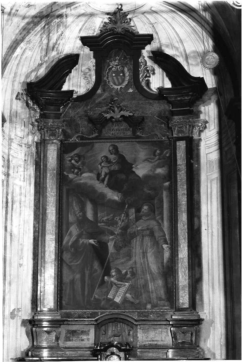 ancona, elemento d'insieme - bottega lombarda (seconda metà sec. XVII)