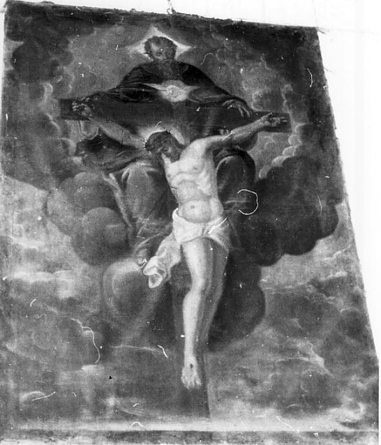 Trinità (dipinto, opera isolata) - ambito bresciano (sec. XVI)