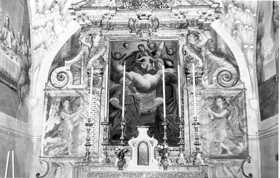 pala d'altare, insieme di Marone Pietro (attribuito) (fine, inizio sec. XVI, sec. XVII)