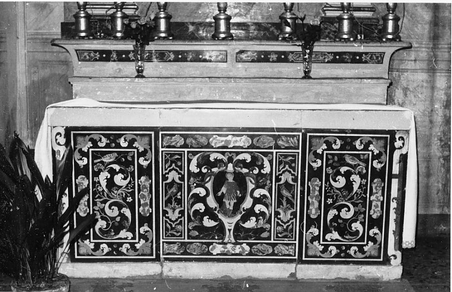 altare, opera isolata - ambito Italia settentrionale (seconda metà sec. XVII)