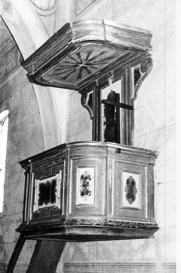 pulpito, opera isolata - ambito Italia settentrionale (sec. XVIII)