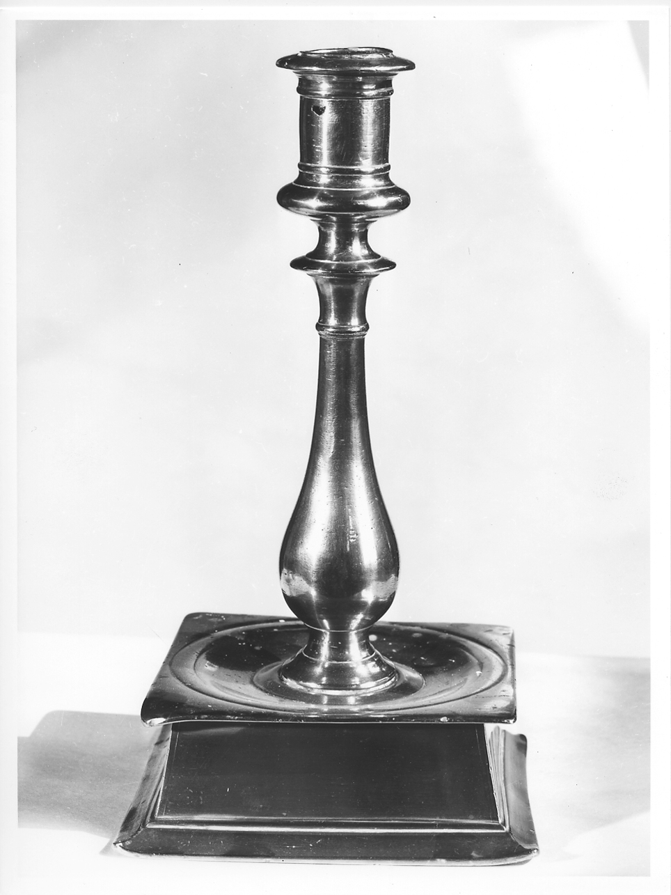 candeliere, opera isolata - ambito mantovano (sec. XIX)