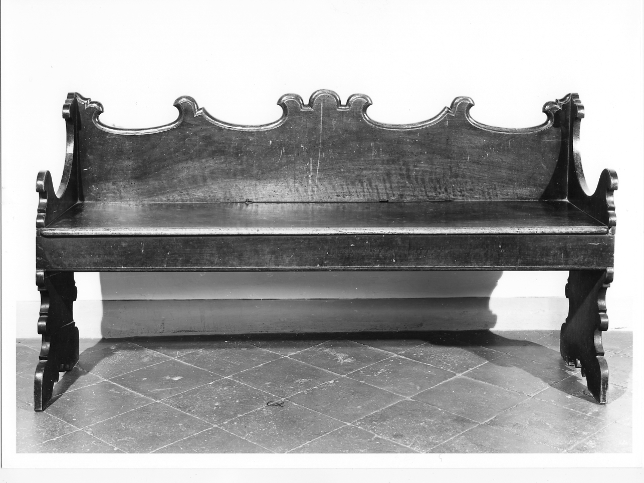 panca, opera isolata - ambito mantovano (prima metà sec. XVIII)