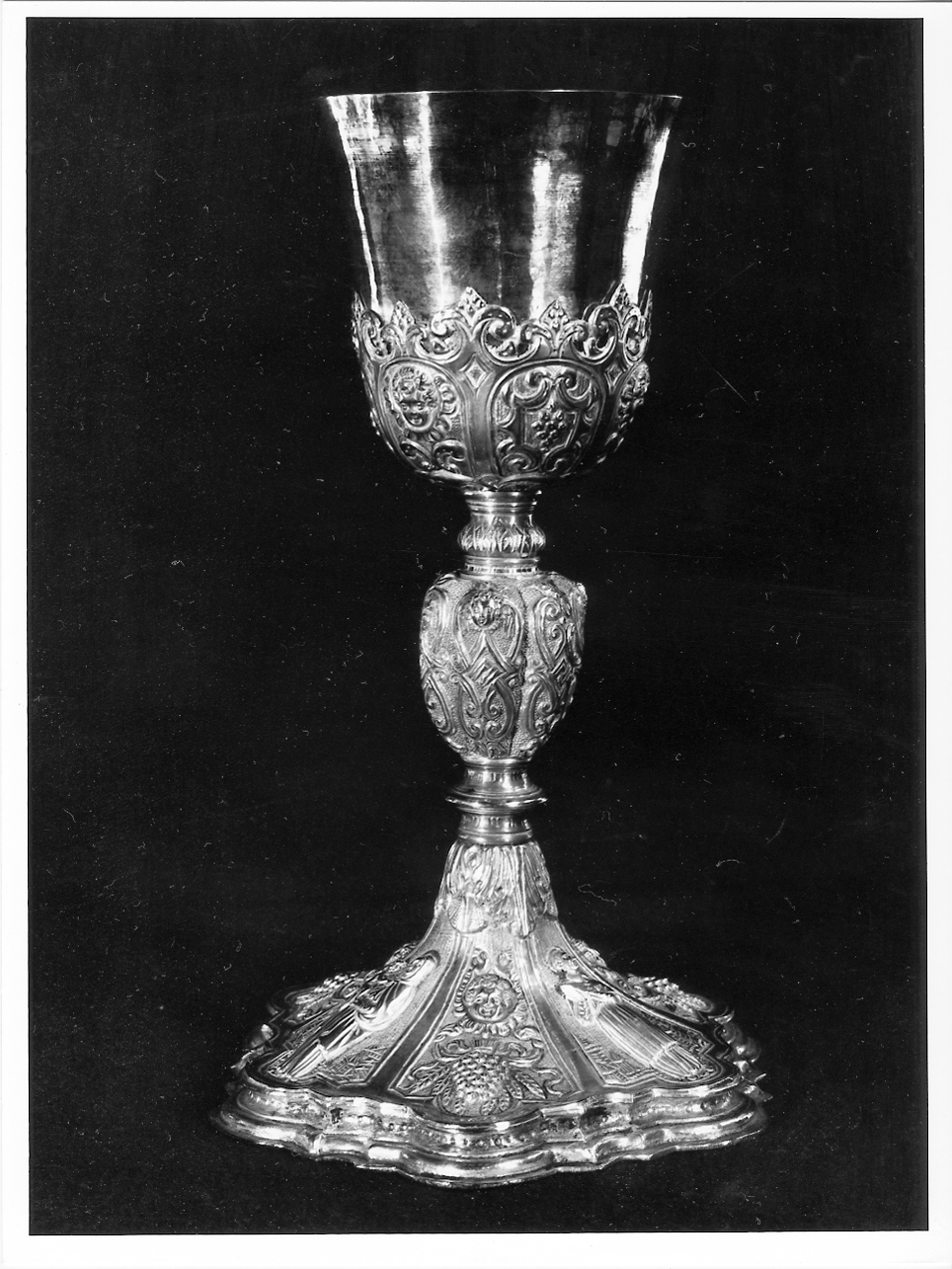 calice, opera isolata - ambito milanese (prima metà sec. XVII)