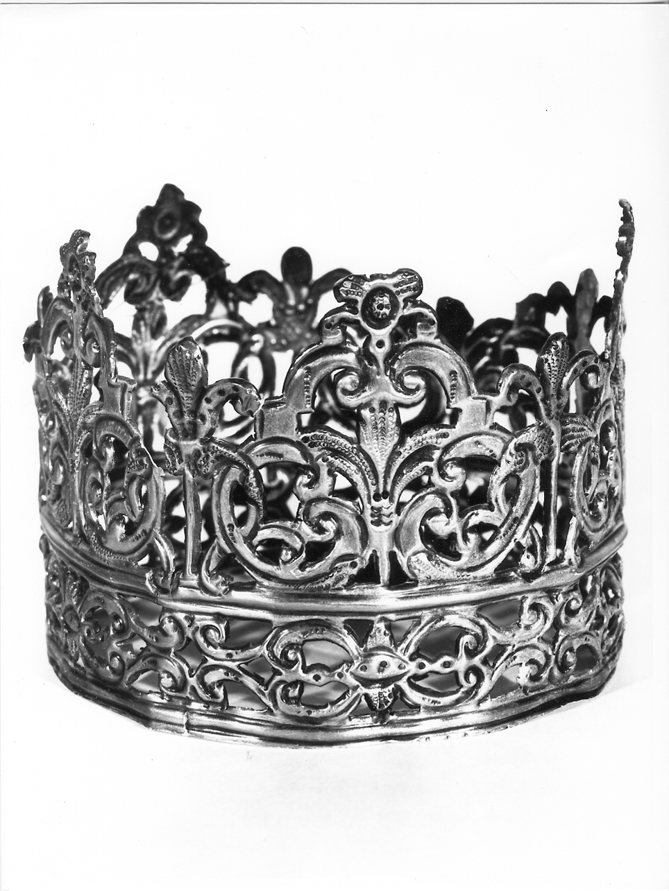 corona da statua, opera isolata - ambito mantovano (sec. XVIII)