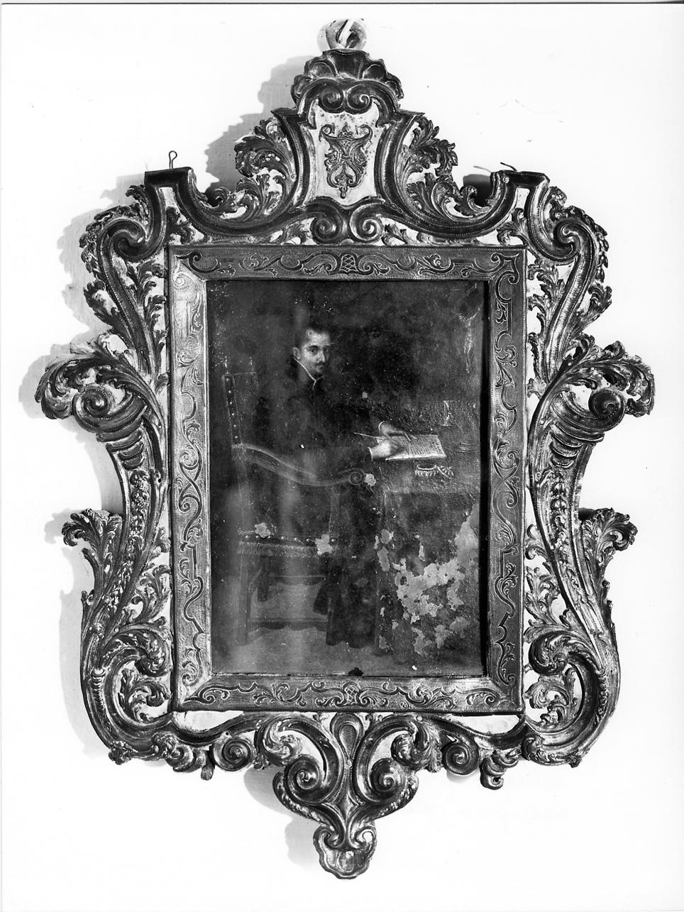 Ritratto di don Virgilio Cepari (dipinto, opera isolata) - ambito lombardo (sec. XVIII)