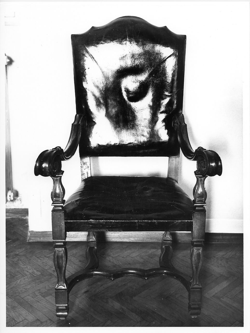 seggiolone, serie - ambito mantovano (seconda metà sec. XVII)