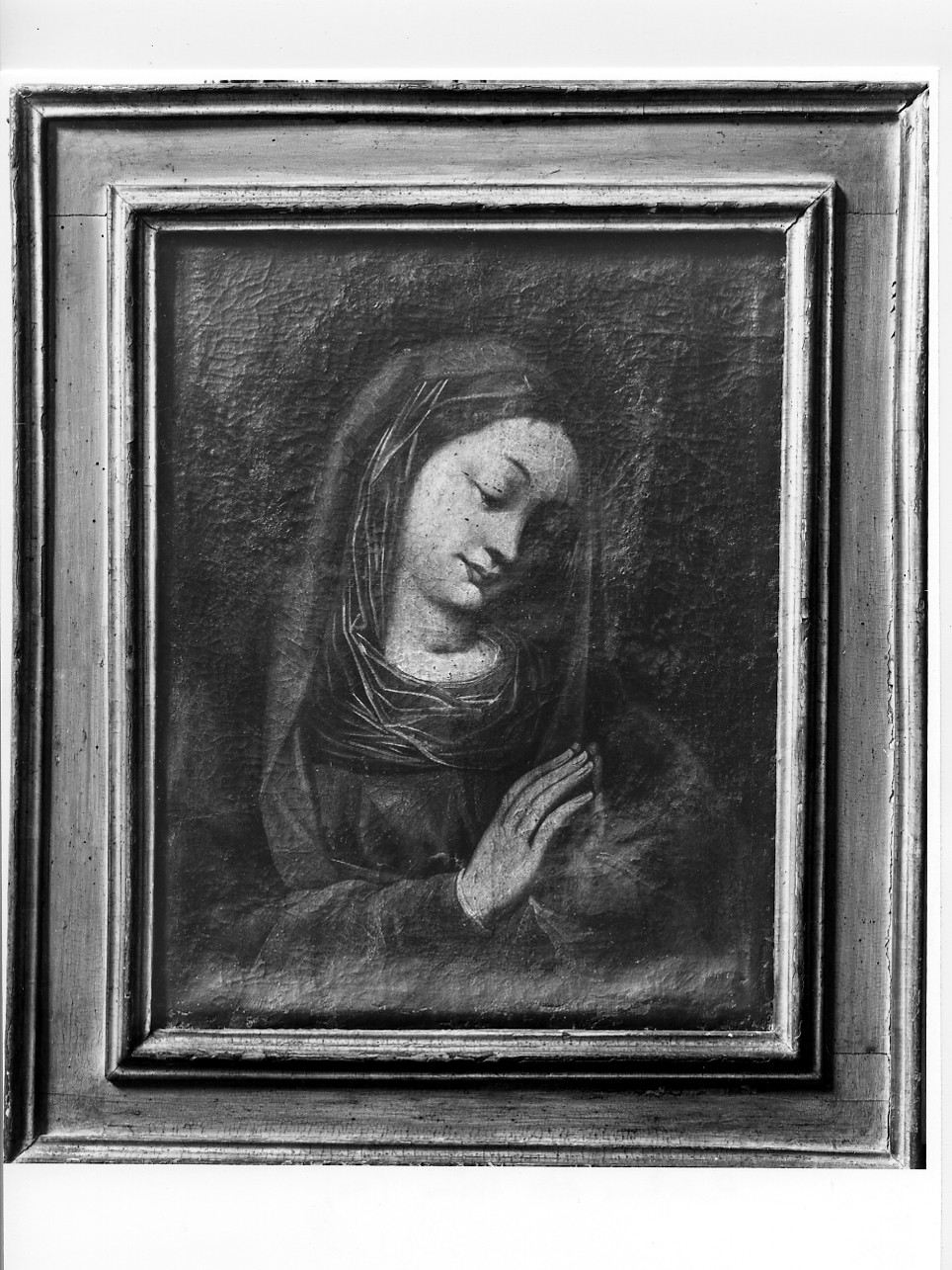 Madonna orante (dipinto, opera isolata) - ambito mantovano (seconda metà sec. XVII)