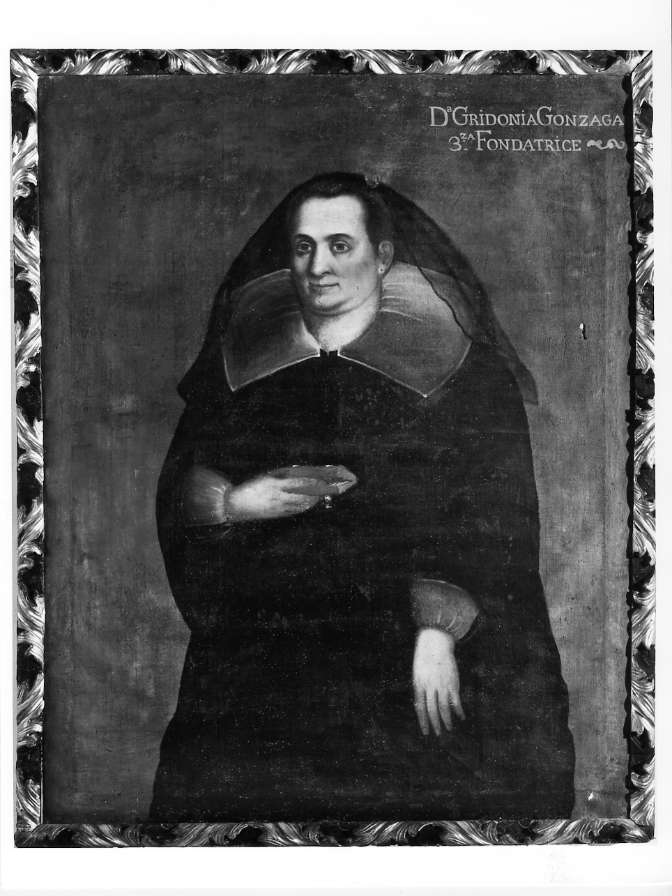 Ritratto di Gridonia Gonzaga (dipinto, opera isolata) - ambito mantovano (prima metà sec. XVII)