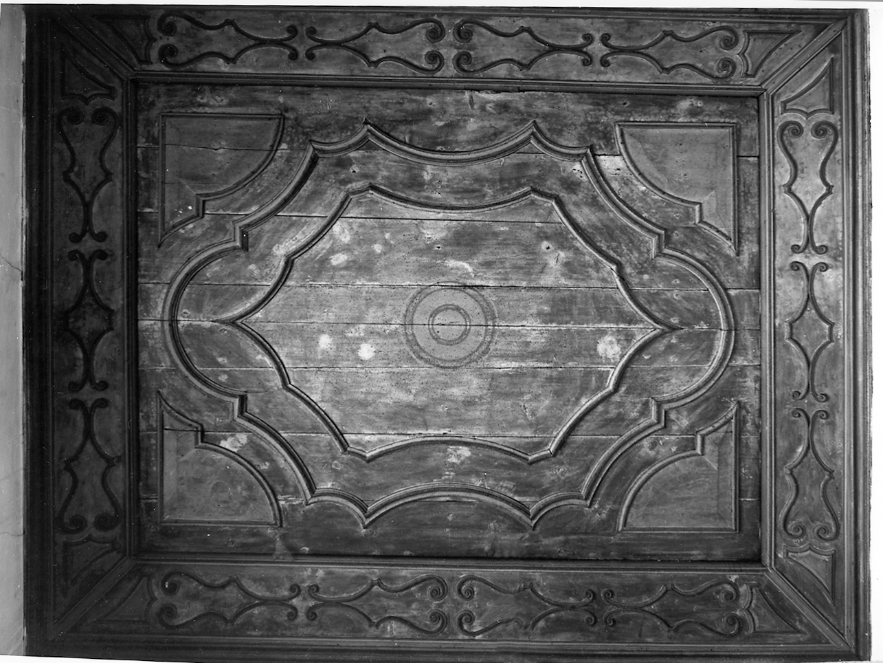 soffitto, opera isolata - ambito mantovano (seconda metà sec. XVIII)