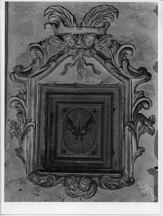 cornice con motivi vegetali (decorazione plastica, opera isolata) - ambito bresciano (sec. XVII)