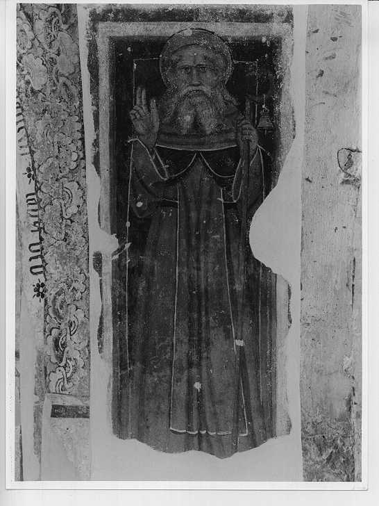 Sant'Antonio Abate (dipinto, opera isolata) - ambito bresciano (secc. XV/ XVI)