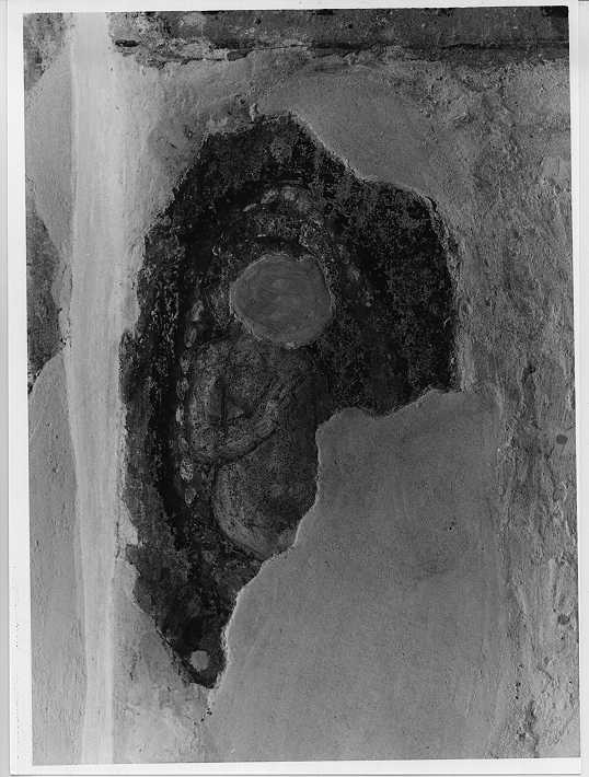 un santo (dipinto, frammento) - ambito bresciano (sec. XV)