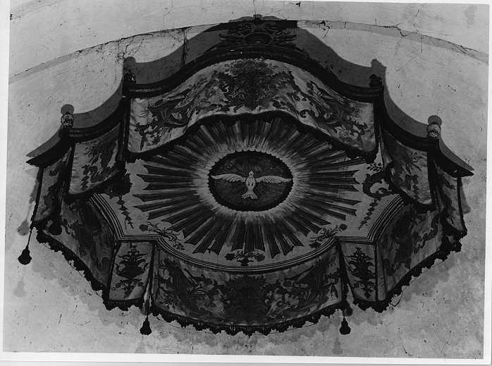 baldacchino, opera isolata - ambito bresciano (sec. XVIII)