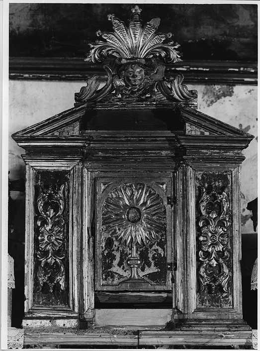 tabernacolo, opera isolata - ambito bresciano (sec. XVII)