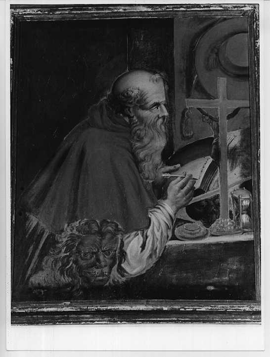 San Girolamo (dipinto, opera isolata) - ambito bresciano (sec. XVIII)