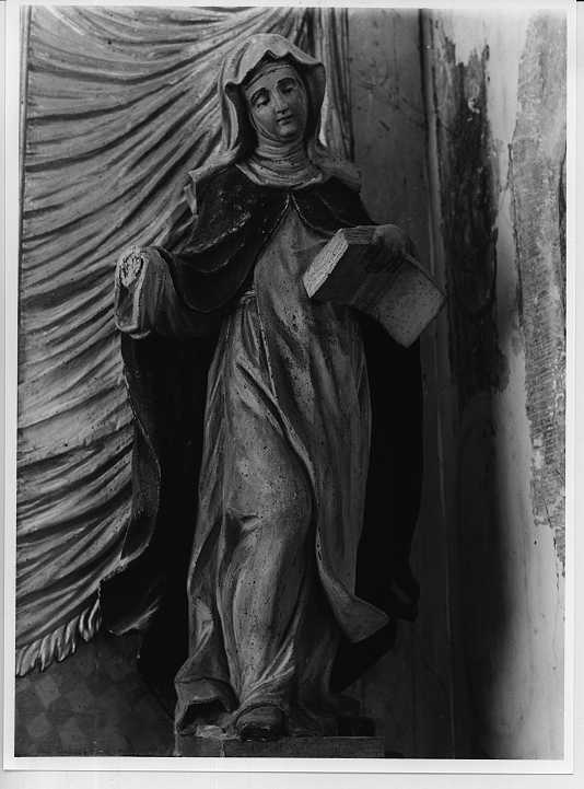 Santa Caterina da Siena (statua, opera isolata) di Fantoni bottega (attribuito) (sec. XVIII)
