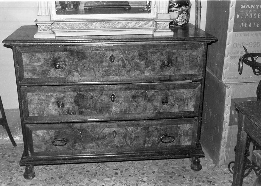 cassettone, opera isolata - ambito bresciano (fine/inizio secc. XVII/ XVIII)