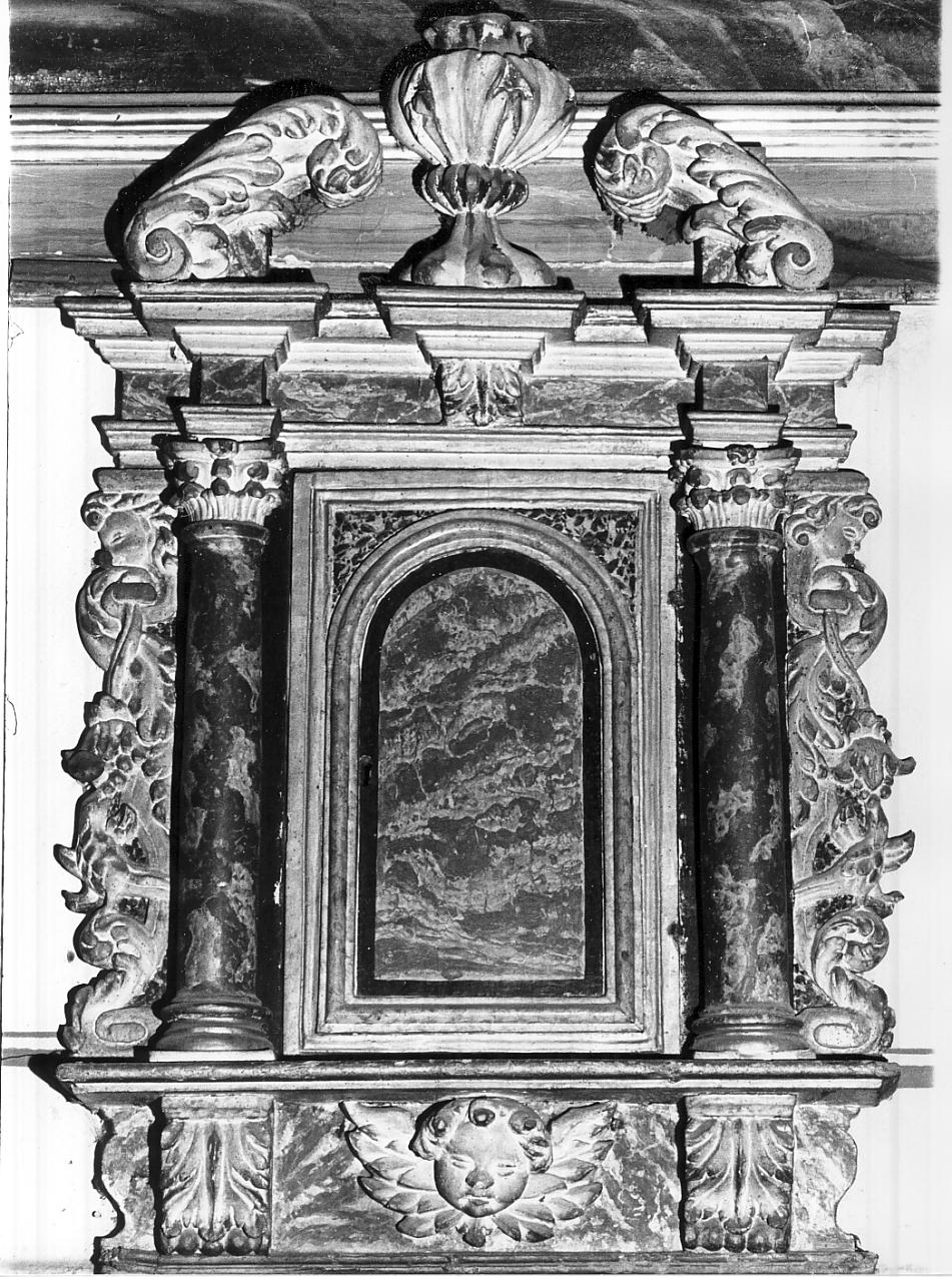 tabernacolo, opera isolata - ambito italiano (sec. XVII)