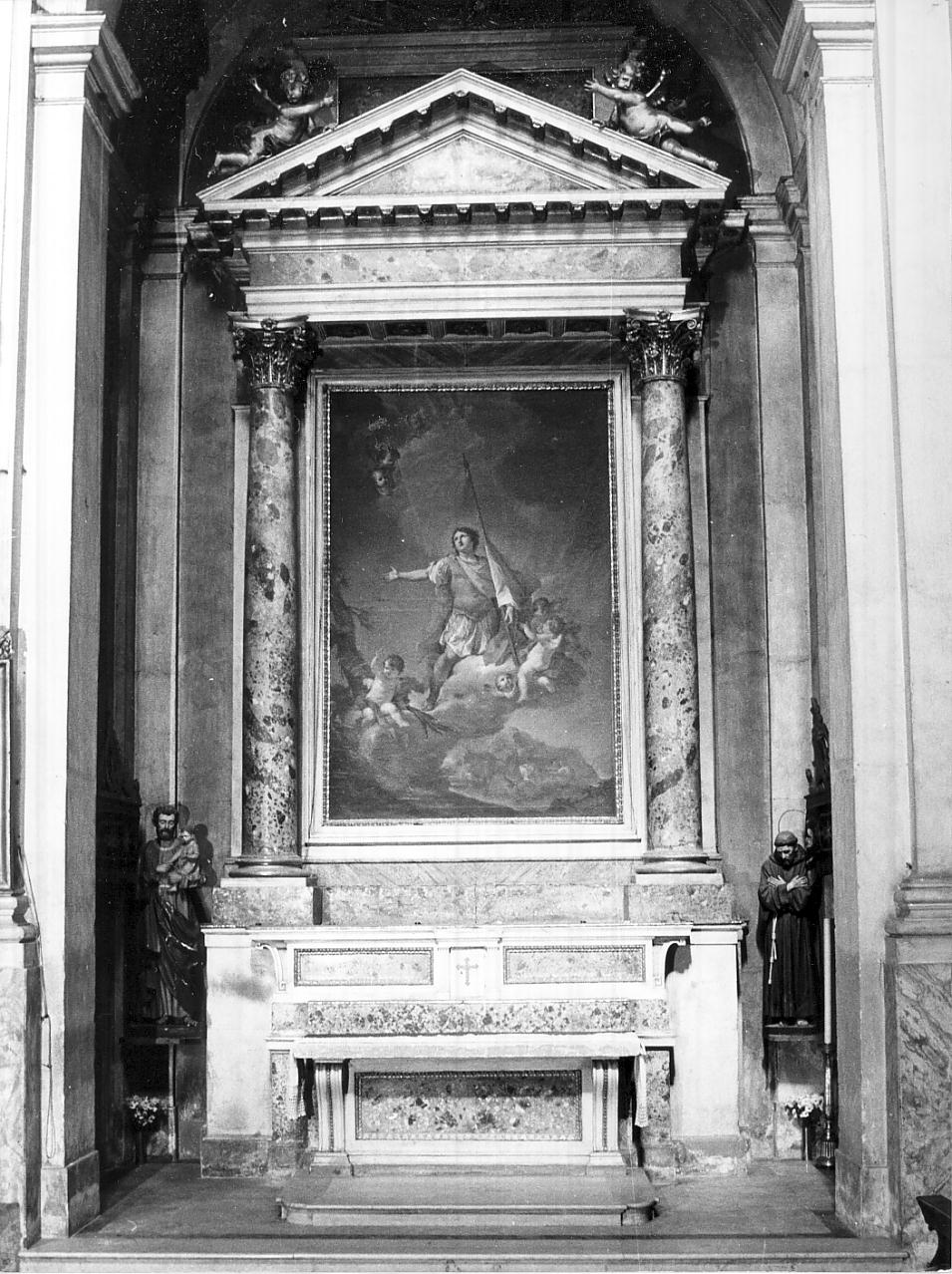 altare, insieme di Peduzzi bottega (attribuito) (sec. XIX)