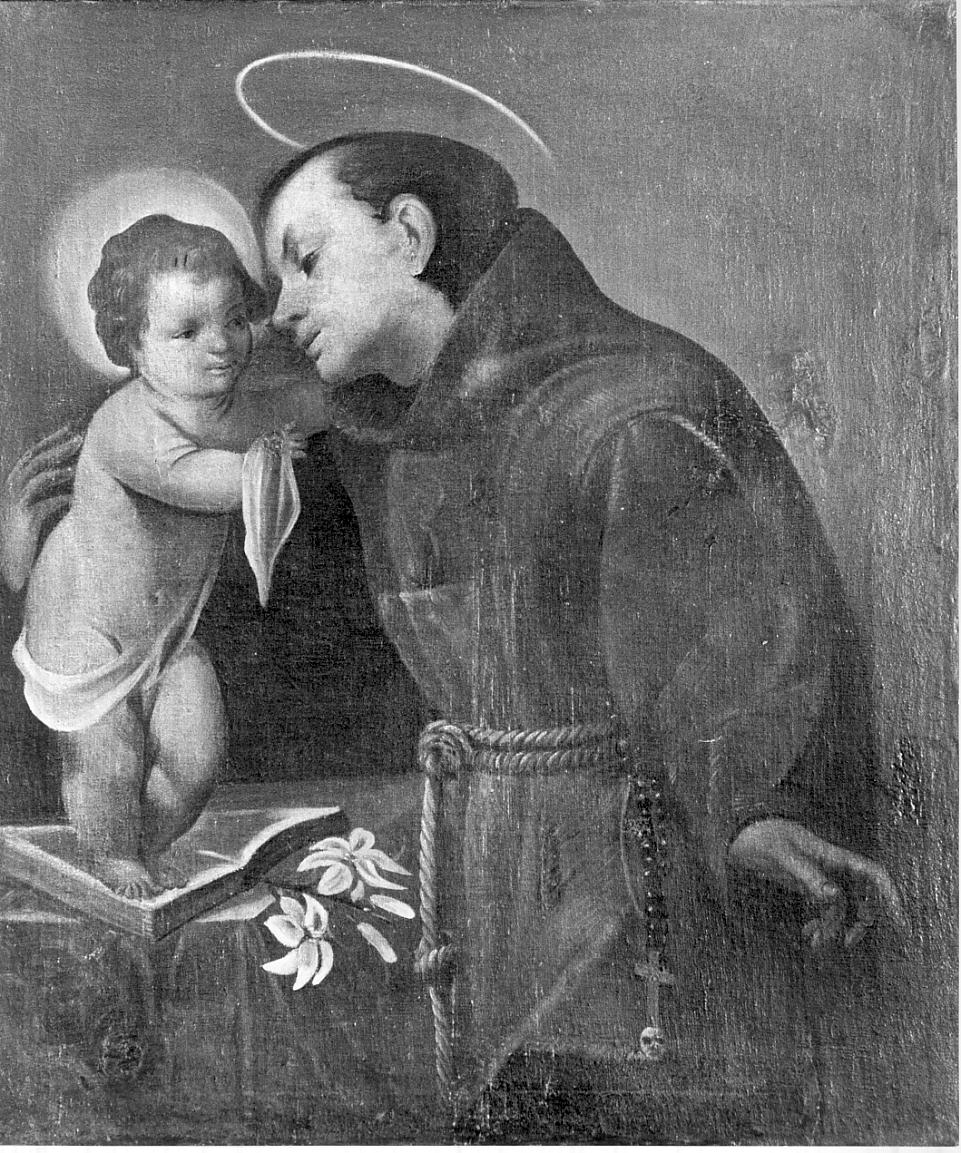 Sant'Antonio da Padova (dipinto, opera isolata) - ambito italiano (sec. XVIII)