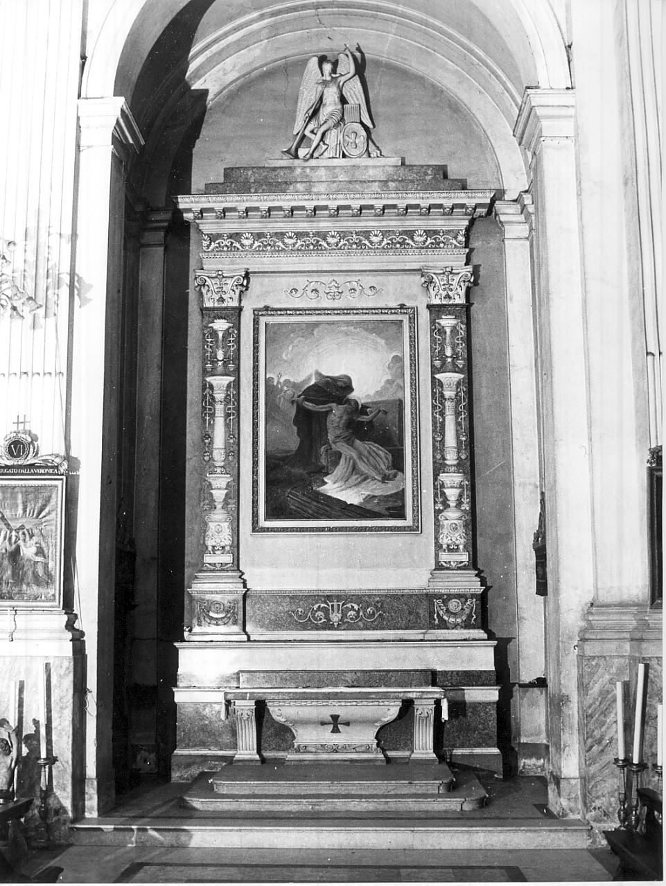 altare, insieme di Peduzzi bottega (attribuito) (sec. XIX)