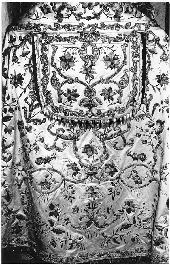 paramento liturgico, insieme - ambito italiano (sec. XVII)