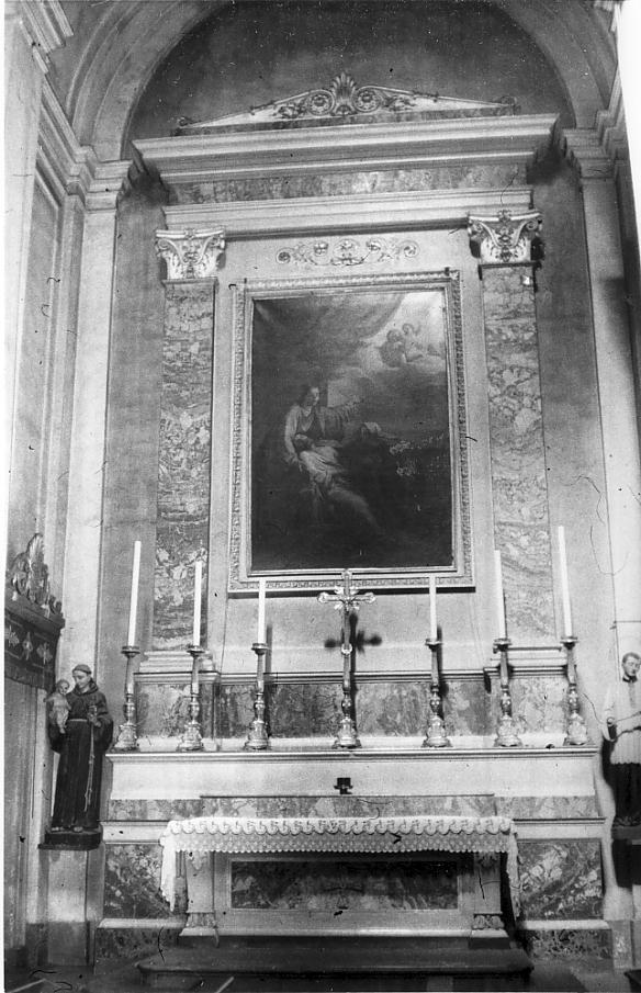 altare, insieme di Maccarinelli Giuseppe (attribuito) (sec. XIX)