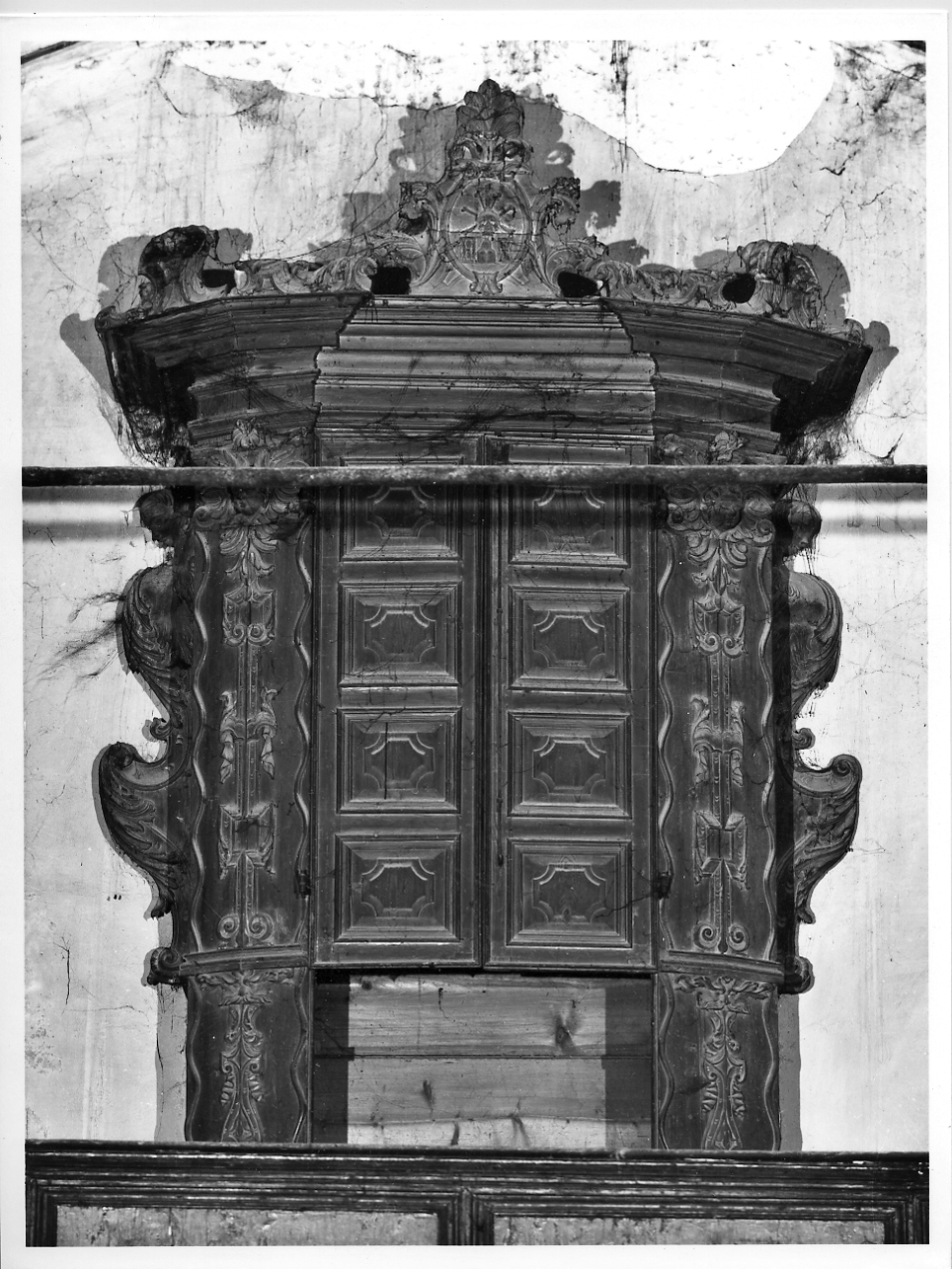 cassa d'organo, opera isolata - ambito mantovano (seconda metà sec. XVIII)