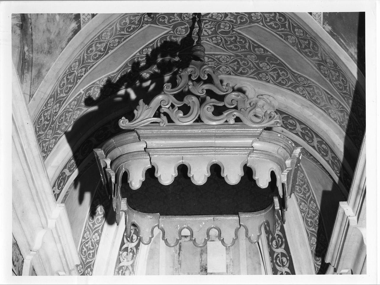 baldacchino d'altare, opera isolata - ambito mantovano (sec. XVIII)