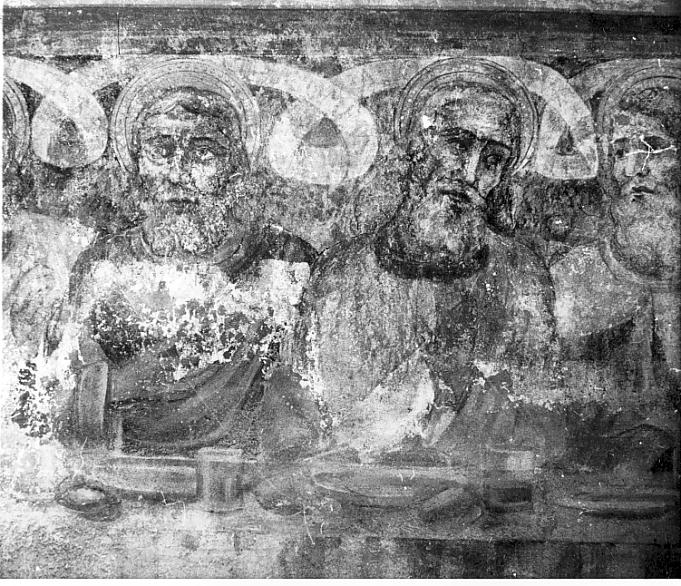 ultima cena (dipinto, opera isolata) - ambito bresciano (fine sec. XV)